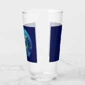 Vissen Zodiac Bier Glas (Links)