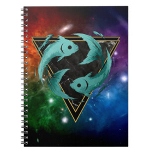 Vissen Zodiac Geschenk Astrologie Notitieboek