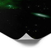 Vissen Zodiac Geschenk Astrologie Poster (Hoek)