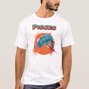 Vissen Zodiac Horoscoop Water Astrologie Teken T-shirt