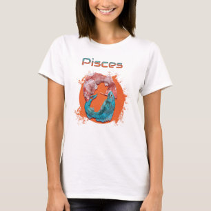 Vissen Zodiac Horoscoop Water Astrologie Teken T-shirt