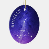 Vissen Zodiac Ornament Gepersonaliseerde Zodiac Gi (Rechts)