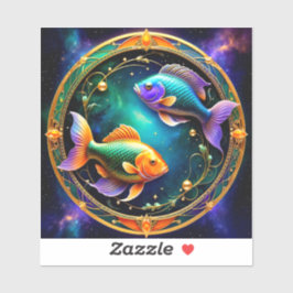 Vissen Zodiac Stickers, Hemelse Zodiac Sticker
