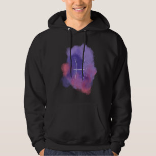 Vissen Zodiac Teken Verjaardag Horoscoop Astrologi Hoodie
