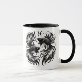 Vissen Zodiac Vissen Astrologie Cadeau Mok