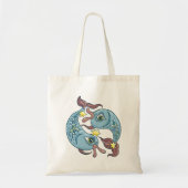 Vissen Zodiac Vissen Hemel Astrologie Tote Bag (Voorkant)