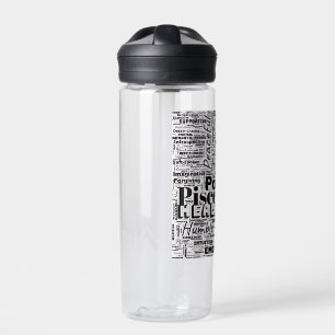 Vissen Zodiac Word Cloud Inspiratie Waterfles