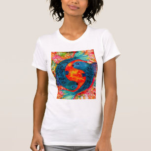 Vissen zusters T-shirt