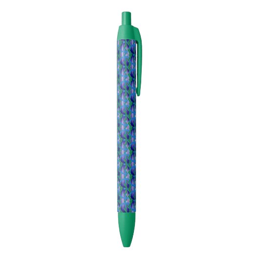 Vissen Zwarte Inkt Pen (Achterkant (Verticaal))