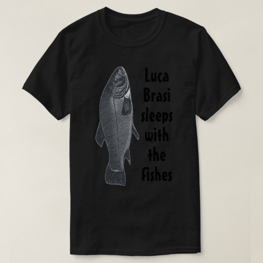 Vissen zwemmen in het water t-shirt (Design voorkant)