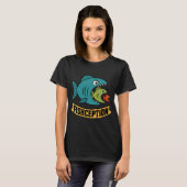 Vissenceptie T-shirt (Voorkant volledig)