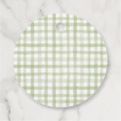 Vissend Baby shower Bedankjes Labels (Achterkant)