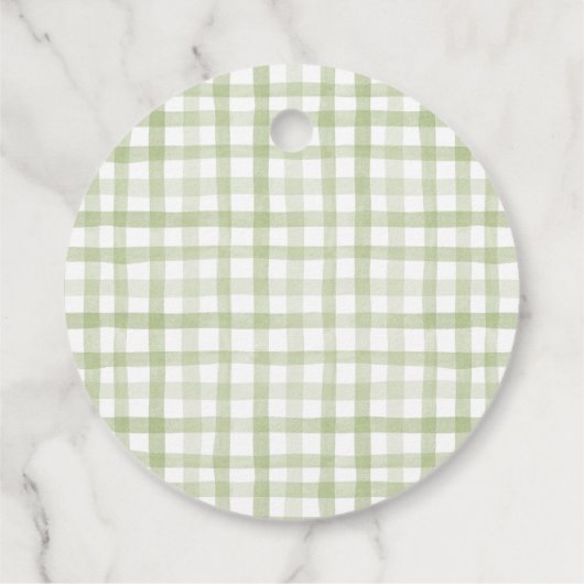 Vissend Baby shower Bedankjes Labels (Achterkant)