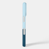 Vissend, blauw Case-Mate iPhone case (Achterkant / Rechts)