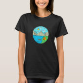 Vissend Camping My Happy Place Lake Norma T-shirt (Voorkant)