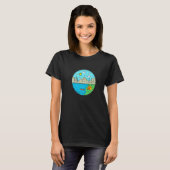 Vissend Camping My Happy Place Lake Norma T-shirt (Voorkant volledig)