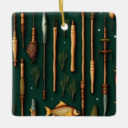 Vissend Collectie Keramisch Ornament (Voorkant)