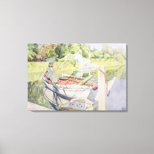 Vissende 1909 canvas afdruk