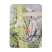 Vissende 1909 magneet (Verticaal)