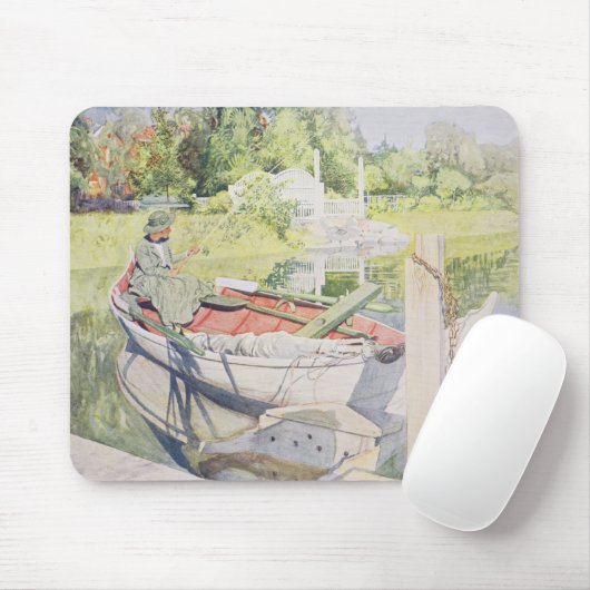 Vissende 1909 muismat (Met muis)