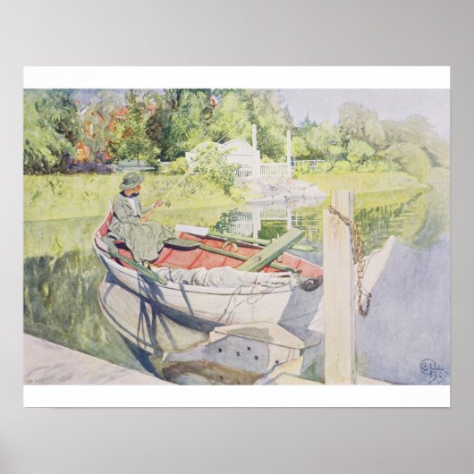 Vissende 1909 poster (Voorkant)