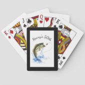 Vissende 50e verjaardag pokerkaarten (Achterkant)