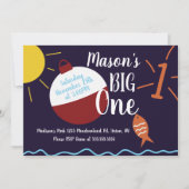 Vissende Bait Party die één visoceaandag draait Kaart (Voorkant)