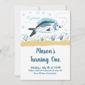 Vissende Bait Party die één visoceaandag draait Kaart (Voorkant)