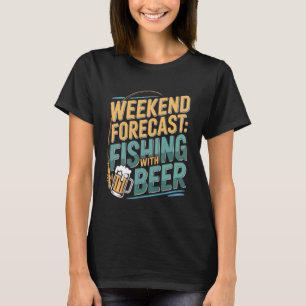 Vissende Bierdrinker Visser Alcoholische Visser Va T-shirt