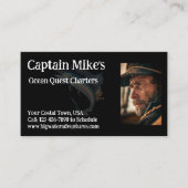 Vissende Boat-handvest Visitekaartje (Voorkant)