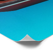 Vissende boat poster (Hoek)