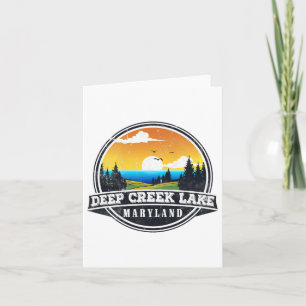 Vissende Boating Camping - Lakeview Deep Creek Lak Kaart