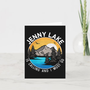Vissende Boating Camping - Lakeview Jenny Lake Kaart