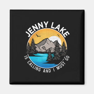 Vissende Boating Camping - Lakeview Jenny Lake Magneet