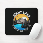 Vissende Boating Camping - Lakeview Jenny Lake Muismat (Met muis)