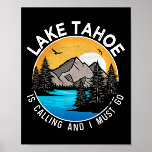 Vissende Boating Camping - Lakeview Lake Tahoe 1 Poster