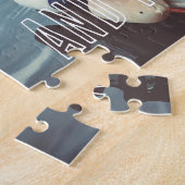 Vissende boot aan de Middellandse Zee Legpuzzel (Zijkant)