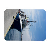Vissende boot bij aanmeren magneet (Horizontaal)