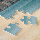 Vissende boot bij Rovinj Kroatië Legpuzzel (Zijkant)