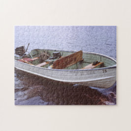 Vissende boot Legpuzzel
