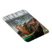 Vissende boot, Tobermory, Isle of Mull, Schotland Magneet (Rechterzijde)