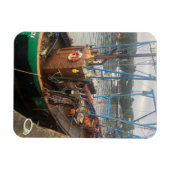 Vissende boot, Tobermory, Isle of Mull, Schotland Magneet (Horizontaal)