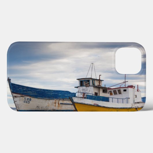 Vissende boten Case-Mate iPhone case (Achterkant (horizontaal))