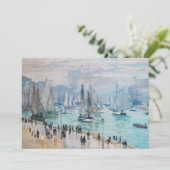 Vissende boten die de haven verlaten | Claude Mone (Staand voorkant)