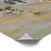 Vissende boten die de haven verlaten | Claude Mone Poster (Hoek)