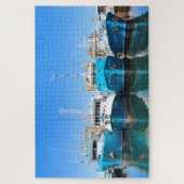 Vissende boten, Fremantle, Australië Legpuzzel (Verticaal)