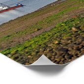 Vissende boten, Hornopiren, Chili Poster (Hoek)