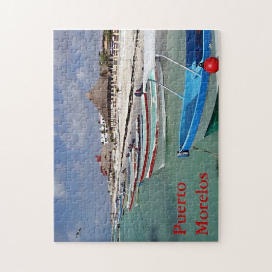 Vissende boten legpuzzel (Verticaal)