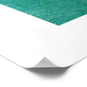 Vissende boten met hoog getij poster (Hoek)
