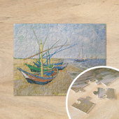Vissende boten | Vincent Van Gogh Legpuzzel